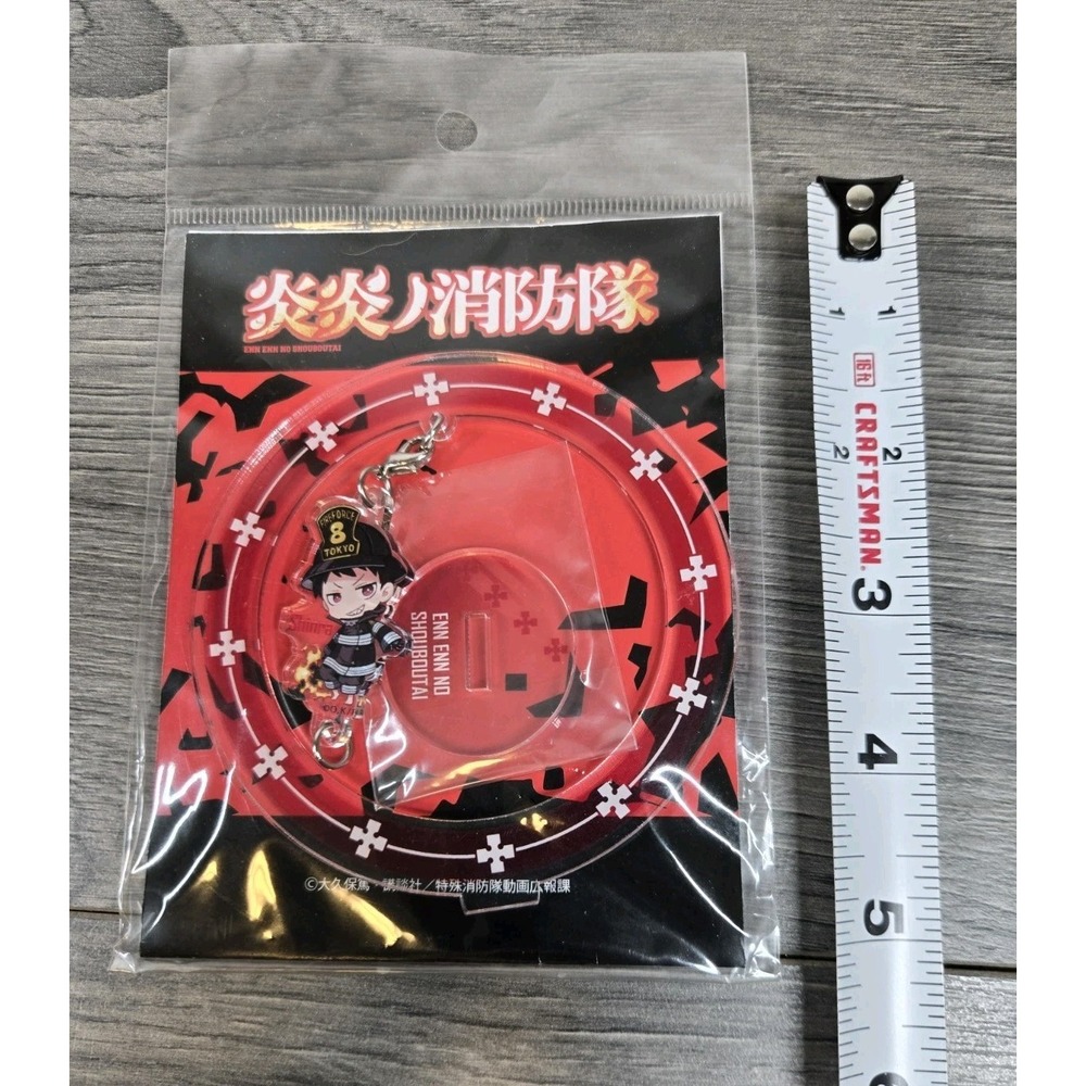 Shinra Kusakabe Fire Force Swinging Acrylic‎ Stand Anime Made In Japan